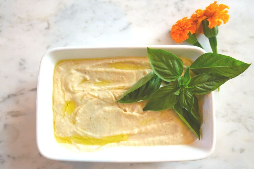 WHITE BEAN HUMMUS NO TAHINI