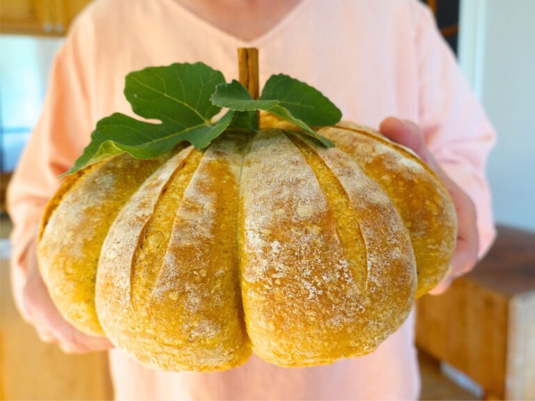 Pumpkin Shaped Sourdough Bread Texas Farmstead Living